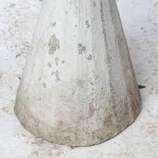 Antique granite stone millstone 33 1/2 x 7 america. Pair Of Vintage Hourglass Planters Inner Gardens