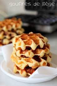 Gaufres De Liege Rdv Aux Mignardises Chez Mouni Recette Gaufres Liegeoises Gaufre De Liege Gaufres