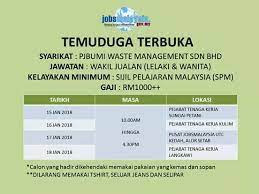 They are responsible for maintaining business files, and a variety of other tasks to keep businesses running efficiently. Temuduga Terbuka Jawatan Wakil Jawatan Kosong Kedah Facebook