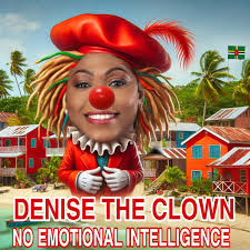 Not excitement! It's the lack of emotional intelligence ! She is an  educated idiot!