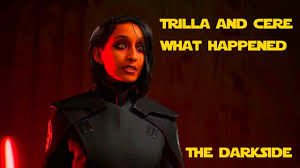 Jedi Fallen Order What Happened To Trilla And Cere Youtube My heart broke because it was vader who cut her down, like so many other padawans. jedi fallen order what happened to trilla and cere