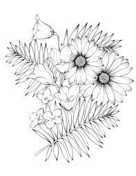 Flower coloring pages enjoy these pages of free, printable flowers. Flower Free Printable Coloring Pages For Adults Only Pdf Novocom Top
