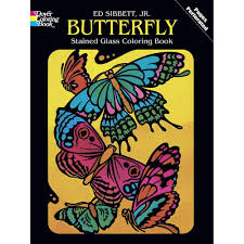 Looking for a great historical coloring book? Butterfly Stained Glass Coloring Book The Red Balloon Toy Store