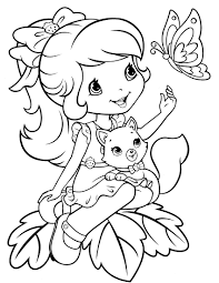 Strawberry Shortcake 52 Coloringcolor Com Butterfly Coloring Page Cartoon Coloring Pages Disney Coloring Pages
