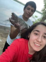 Girlfriend catches 26" 11.5 lb buffalo fish