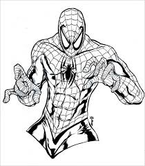 Beautiful spider man coloring on the city background. 30 Spiderman Colouring Pages Printable Colouring Pages Free Premium Templates