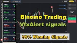 Get started with free $1000 demo account! Binomo Trading With Vfxalert Signals 99 Winning Signals Youtube