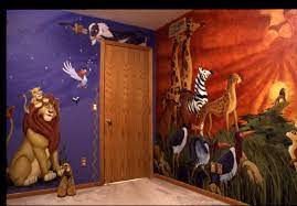 Do It Yourself Disney Themed Rooms Kids Wall Murals Lion King Nursery