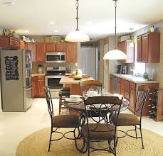 kitchen kitchen lighting over table