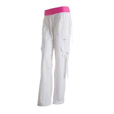 Zumba Simply Shine Cargo Pants White