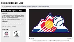 Download the colorado state flag logo vector file in eps format (encapsulated postscript) designed by kong. Chris Creamer Auf Twitter Several Updates To Our Colorado Rockies Logo Section Today Including Their New State Of Colorado Batting Practice Cap Logo See It Here Https T Co Jug0spbv8p Https T Co B7ict1ja42