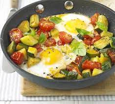 One Pan Summer Eggs Recipe Bbc Good Food Recipes Food Recipes