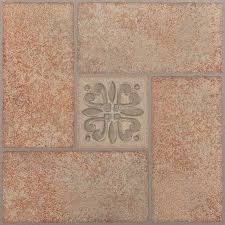See screens for more info. Achim Nexus Self Adhesive Vinyl Floor Tile 20 Tiles 20 Sq Ft 12 X 12 Beige Terracotta Motif Center Walmart Com Self Adhesive Vinyl Tiles Tile Floor Vinyl Tile Flooring