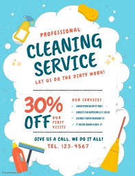 Cleaning Service Flyer Templates Postermywall Cleaning Service Flyer Cleaning Flyers Professional Cleaning Services
