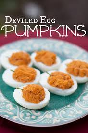 It's officially december, so it's time to start listening entirely to christmas music, watching christmas movies on a loop, making christmas ornaments and tasty christmas cocktails for friends and family (but especially, myself). Pumpkin Deviled Eggs Recipe