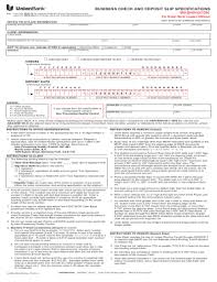 Deposit slips identify you and provide instructions to your financial institution. Fillable Online Check Deposit Slip Specifications Union Bank Fax Email Print Pdffiller