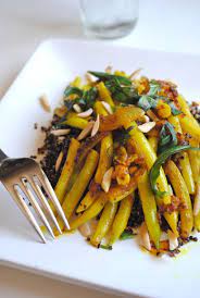 Maybe you would like to learn more about one of these? Indian Spiced Yellow Wax Beans With Black Quinoa Tasty Kitchen A Happy Recipe Community