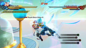This color is also an option for ss4 gogeta in dragon ball z: Dragon Ball Xenoverse 2 Vegito Blue Vs Ss4 Gogeta By Shinnin