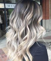 Balayage 2018 Blond Cenusiu Hair Color For Black Hair Hair Color Balayage Hair Styles