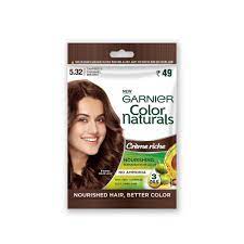 4.3 out of 5 stars with 7261 ratings. New Garnier Color Naturals Hair Color Sachet Shade 5 32 Caramel Brown Hair Color Pouch