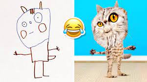 I hope this is just a funny drawing and not a cry for help We Made Kids Drawings Come To Life The Result Is Hilarious Youtube
