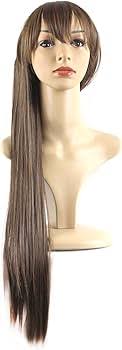 Amazon.com: XIAOYU Long Straight Hair Cosplay Costume Party Halloween Wigs 
