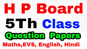 #class 5 english question paper 2020. Hp Board Question Paper 5th Class 2019 2020 Sample Paper 5th Class Hp Board Youtube