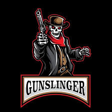 20m+ brands have been built with logo.com. Logo De Gunslinger De Juegos Premium Vector Freepik Vector Logo Caracter Dibujos Animados Logos Geniales Plantillas De Logotipo Imagenes De Logotipos