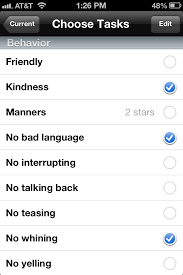 kids chores and behavior chart theres an app for that