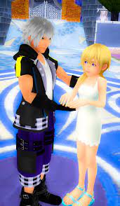I love this ship/ships, rip replriku. Riku X Namine Kingdom Hearts Iii Mmd By 9029561 On Deviantart