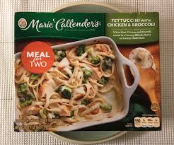 These convenient microwavable meal bowls are warm, hearty, and delicious. Marie Callender S Fettuccini With Chicken Broccoli Meal For Two Review Freezer Meal Frenzy
