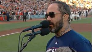 Staind frontman aaron lewis has railed against the u.s. Staind S Aaron Lewis Apologizes After National Anthem Flub Abc News