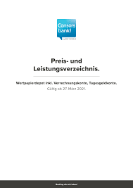 April 2021 kontoführung buchungsposten1, 2 fyrst base fyrst complete belegloser buchungsposten3, 4 50 freiposten p.m. Https Www Consorsbank De Content Dam De Cb Editorial Pdf Service Beratung Preise Zinsen Preisleistungsverzeichnis Wertpapierdepot 210327 Pdf