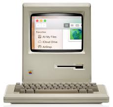Retina Osx On The Original Macintosh The Cleverest Apple Macintosh Apple Computer Osx Yosemite