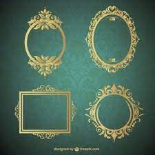 Freepik Graphic Resources For Everyone Cornici Dorate Cornici Iniziali