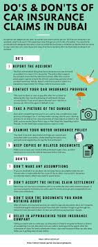 Do S And Don Ts Of Car Insurance Claims In Dubai Car Insurance Claim Car Insurance Insurance