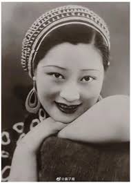 This is Ruan Lingyu . She was the Greta Garbo of Old Shanghai. She was one  of the most prominent Chinese film stars of the 1930's , her exceptional  acting ability and