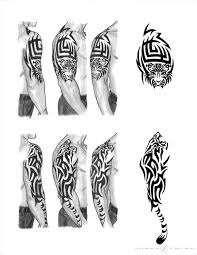 A Tribal Tiger Tattoo A Friend Wanted But Didn T Know What Kind Sleeve Tattoos Tribal Arm Tattoos Filipino Tattoos