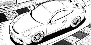 The porsche 911 is a german made sportscar. Next Gen Porsche 911 Gt3 Leaked In A Children S Coloring Book