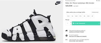 The nike air more uptempo's profile continues to rise in 2017. Nike Air More Uptempo 96 Black White Hier Kaufen Snkraddicted