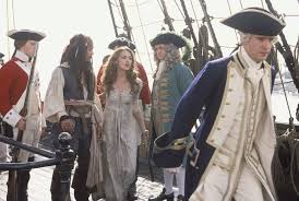 Pirates Of The Caribbean The Curse Of The Black Pearl James Norrington Mullroy And Murtogg Captain Jack Sparrow Elizabeth Swann Governor Weatherby Swann James Norrington Pirates Of The Caribbean Pirates Commodore