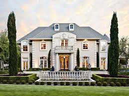 French Renaissance Style Homes French Country Exterior French Style Homes Stucco Homes