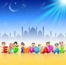 See more ideas about eid mubarak images, eid mubarak, eid. Vector Illustration Of Happy Cartoon Kid Celebrate Eid Mubarak Royalty Free Cliparts Vectors And Stock Illustration Image 80369999