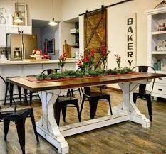 The Elm Farmhouse Trestle Table Farmhouse Furniture Dining Table Farmhouse Kitchen Table Wood Dining Table Large Rustic Furniture Farm Tabl With Images Farmhouse Dining Room Table Farmhouse Dining Rooms Decor