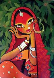 40 Beautiful And Interesting Indian Paintings Bored Art Indian Art Paintings Rajasthani Art Indian Folk Art