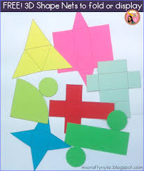 Nylas Crafty Teaching Free 3d Shape Nets