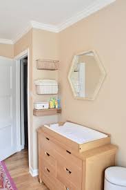 A Changing Station Setup You Won T Regret When Baby Arrives In Moms I Trust Blog In 2020 Baby Boy Room Nursery Baby Girl Nursery Room Baby Changing Station