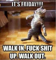 Dancing, beer, wine and relaxing is on the cards when its friday!! Its Friday Work Quotes Top 22 Most Funny And Humorous Friday Quotes And Friday Sayings Dogtrainingobedienceschool Com