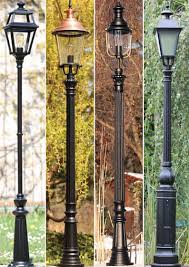 Aussen steh leuchten klassisch garten laterne poller wege lampen alu bronze antik. Klassische Gartenlaternen Mit Mast Laterne Garten Terrassen Laternen Strassenlaterne