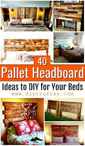 2) pallet diy headboard design. 40 Pallet Headboard Ideas To Diy For Your Beds Diy Crafts